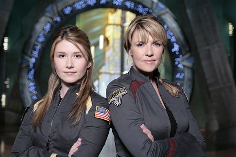 Stargate Atlantis Jewel Staite and Amanda Tapping hot - SciFiEmpire.net