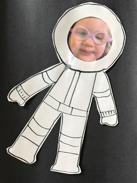 Astronaut Self-Portrait Astronaut Activities, Space Activities, Pre K Activities, Educational ...