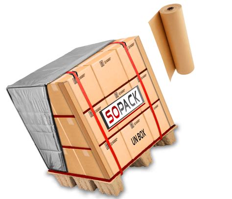 Pallet unit stabilization and protection | Cargo security with Sopack