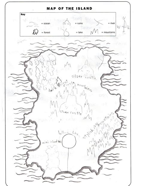 Luna students' room: Black Beard - After Reading Treasure Map