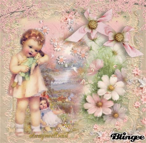 Vintage Baby Autumn Leaves Picture #134615334 | Blingee.com