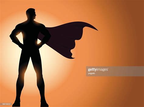 🔥 Download Superhero Silhouette High Res Vector Graphic Getty Image by ...