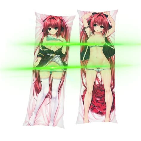 Dakimakura Ecchi Anime Body Pillow Redhead Waifu | Etsy