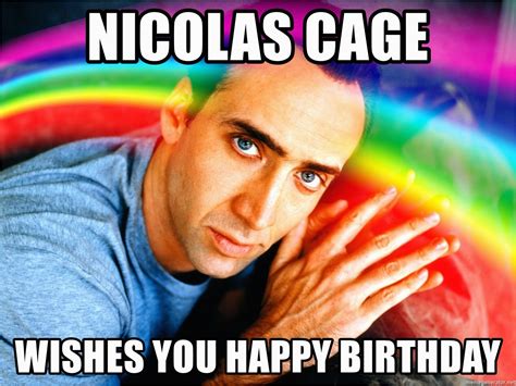 Nicolas Cage Birthday Memes | BirthdayBuzz