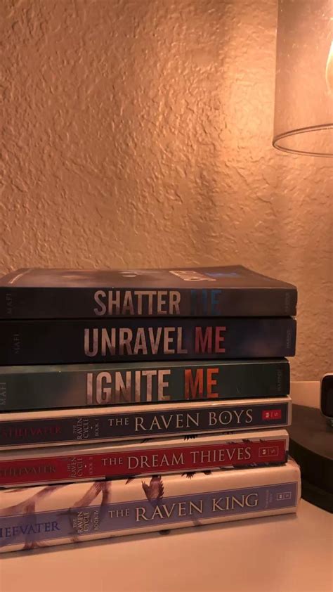 shatter me series // raven boys | Shattered book, Ya fantasy books ...