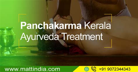 Ayurveda Treatment for Panchakarma in Kerala India Matt India