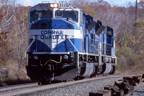 Conrail SD80MAC's at Charleton,MA: The NERAIL New England Railroad Photo Archive