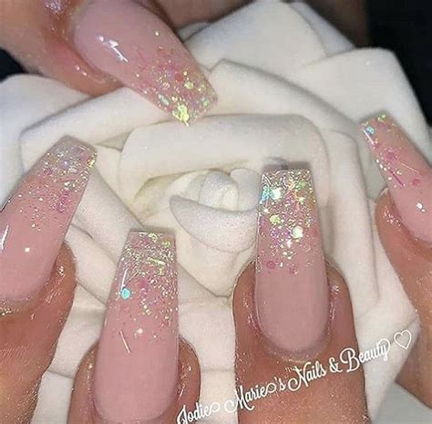 Ombre Pink Glitter Nails: Sparkle Up Your Look Like Never Before!