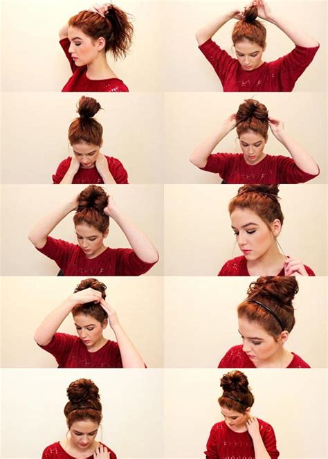 Hair Bun For Thick Hair at joshuamfsantana blog