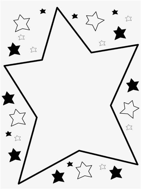 Star Border Clipart - Pre K First Day Of School Certificate PNG Image ...