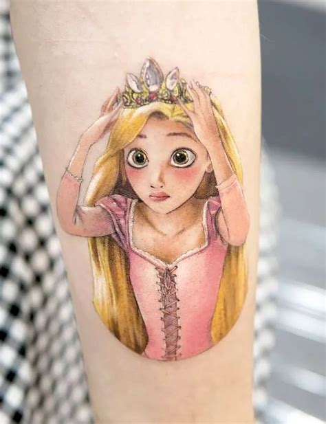 Disney Princess Crown Tattoo