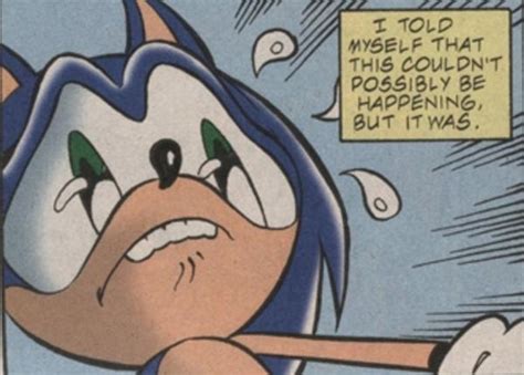 Not even the fast can know peace from this evil | Archie Sonic Comics | Know Your Meme