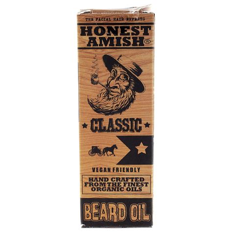 Honest Amish Classic Beard Oil, 2 fl. Oz. - Walmart.com