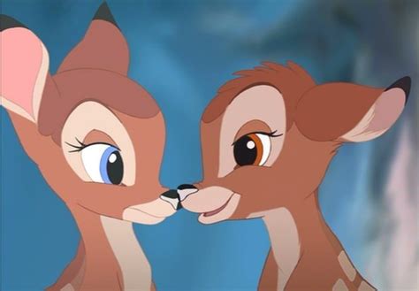 Disney Couples Photo: Bambi and Faline | Disney romance, Disney drawings, Bambi disney