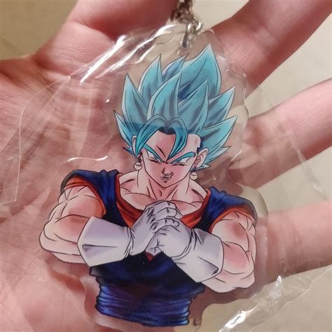 Dragon Ball z Vegito double-sided keychain 1 Left... - Depop