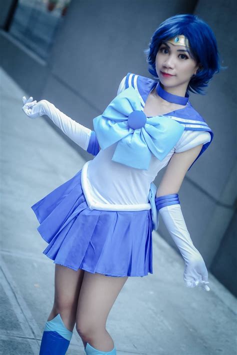 Cosplay image by Daniel Kelly | Sailor moon cosplay, Kawaii cosplay, Sailor mercury