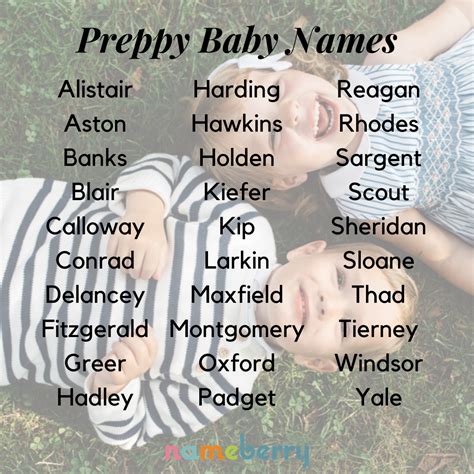 265 Preppy Baby Names | Baby names, Name inspiration, Character name ideas