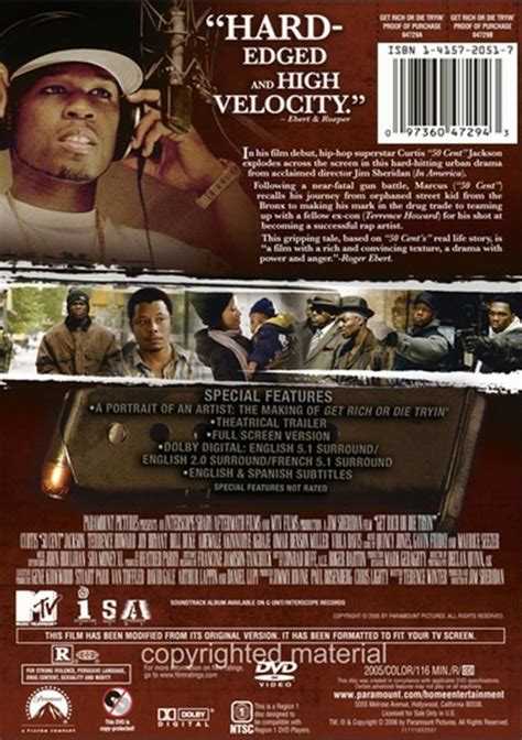 Get Rich Or Die Tryin' (Fullscreen) (DVD 2005) | DVD Empire