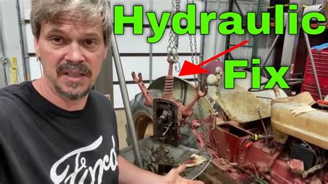 How To Repair Ford Tractor Hydraulics - YouTube