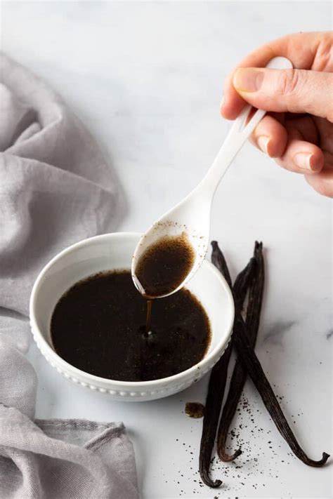 Homemade Vanilla Bean Paste - Easiest Recipe! | Foodtasia