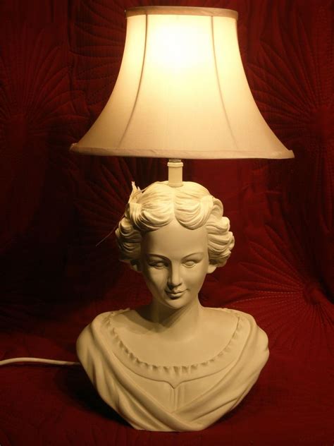 BNWT LARGE LAURA ASHLEY HOME ODETTE BUST TABLE LAMP & LAURA ASHLEY SILK SHADE Buy Lamps, Lamps ...