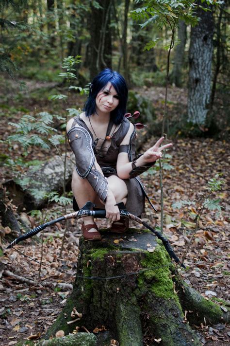 Skyrim, Wood elf cosplay 10 by QuillBird on DeviantArt