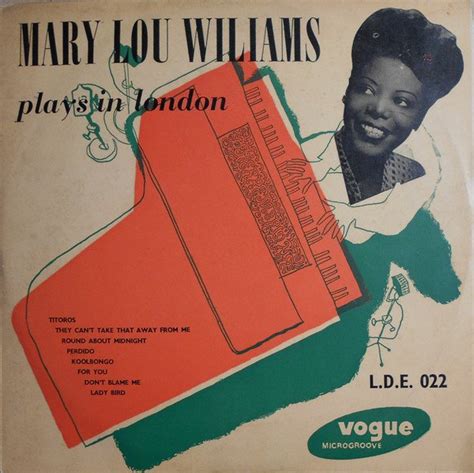 Mary Lou Williams Piano Virtuoso – Phantom Dancer