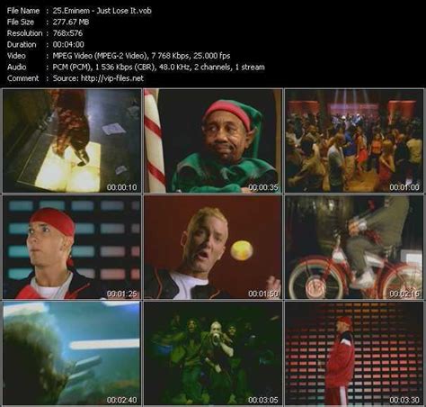 Eminem - Just Lose It - Download High-Quality Video(VOB)