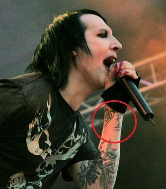 Marilyn Manson's 27 Tattoos & Their Meanings - Body Art Guru