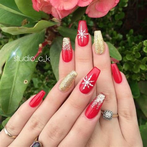 32 Stunning Red Coffin Nails That Are Fiery and Fierce!