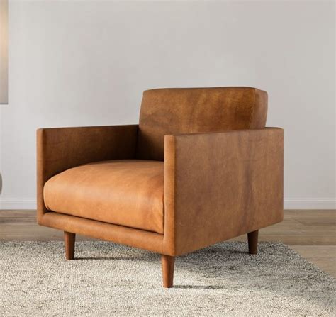 29 Brown Leather Chairs for Every Design Style - Happily Inspired