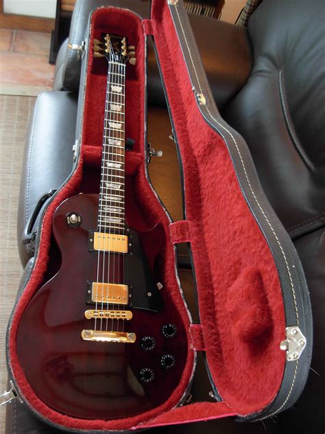 Photo Gibson Les Paul Studio - Wine Red w/ Chrome Hardware : Gibson Les-Paul Studio Wine Red ...