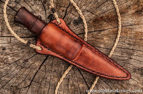 bamboo neck knives | Neck knife, Leather knife sheath pattern, Knife sheath