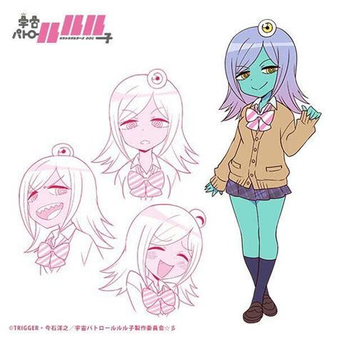 Space Patrol Luluco: Midori | Space patrol luluco, Character design ...