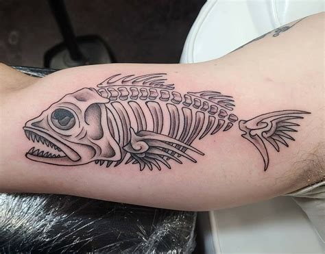 Details 72+ skeleton fish tattoo latest - in.coedo.com.vn