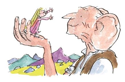 The BFG and Sophie | Quentin Blake