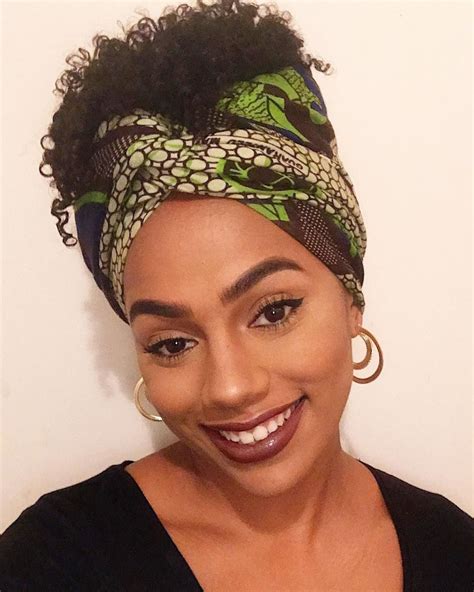 20+ Wrap Hairstyles For Black Women | FASHIONBLOG