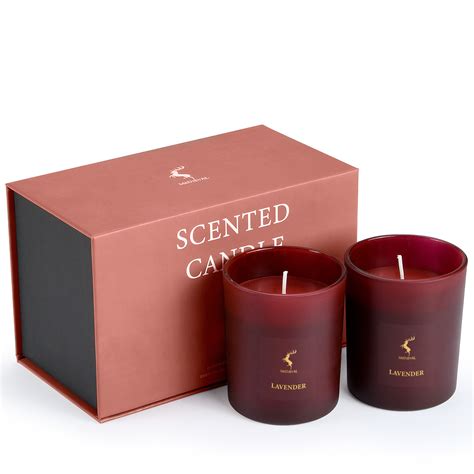 Customized Logo Luxury Soy Wax Aroma Scented Candles Gift Set - China ...