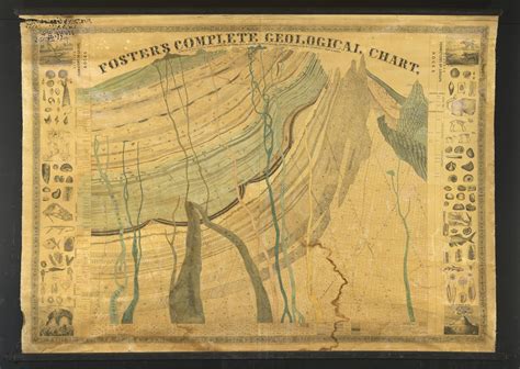 A monumental and controversial geological chart - Rare & Antique Maps