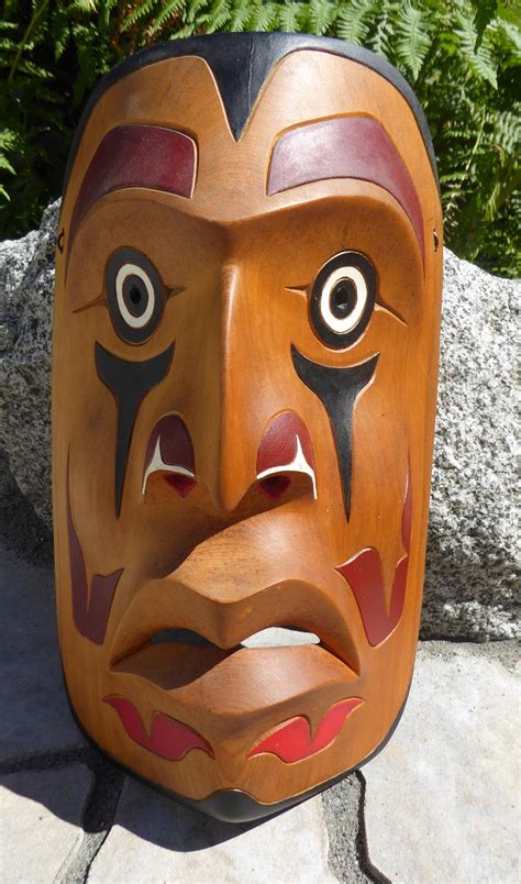 Northwest Coast Canada First Nations Potlatch Ceremonial Mask ⋆ Copper ...