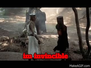 Black Knight - Monty Python and The Holy Grail on Make a GIF