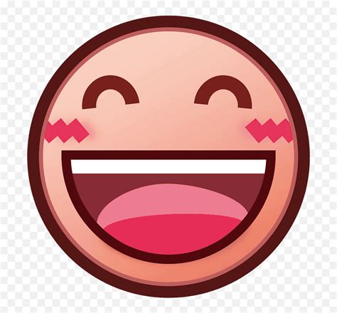 Smiling Face With Smiling Eyes Emoji Clipart Free Download,Smiley Face Blushing Emoji - free ...