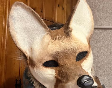 Fennec Fox Therian Mask - Etsy