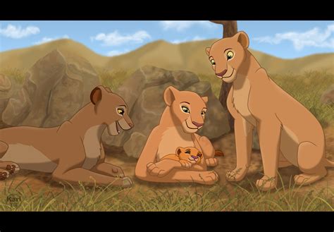 Walt Disney Fan Art - The Lion King Lionesses - Walt Disney Characters ...