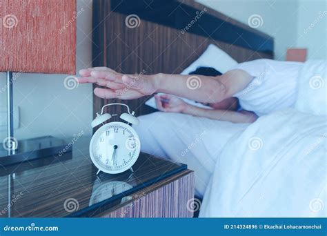 Man Wake Up Late Stock Image | CartoonDealer.com #79230973