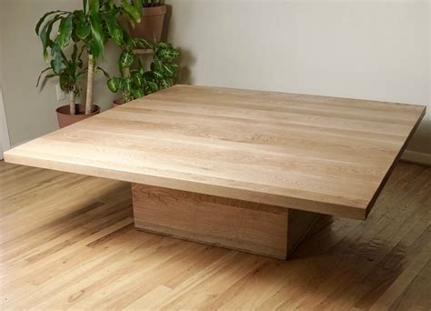 This Modern Square Coffee Table Boasts Scandinavian Simplicity
