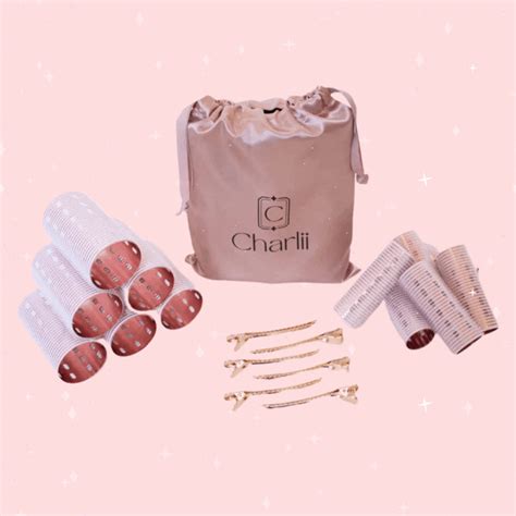 Charlii The Marilyn Set - Xtra Wide Quick Grip Rollers Rose Gold – shelley and co