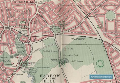 Map of Harrow, London