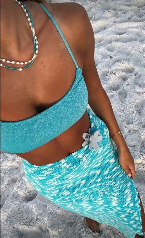 Pin by Pinner on Summer By the sea in color | Beach outfit, Bikinis ...