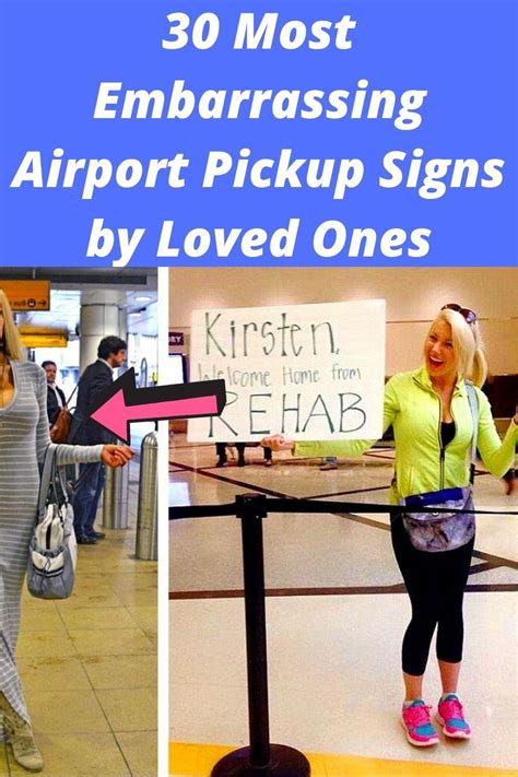 30 Most Embarrassing Airport Pickup Signs by Loved Ones | Embarrassing, First love, Pick up